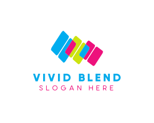 Colorful Generic Blocks logo design