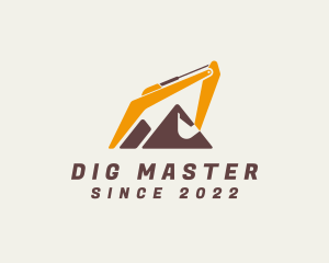 Mountain Construction Excavator logo