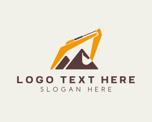 Mountain Construction Excavator logo