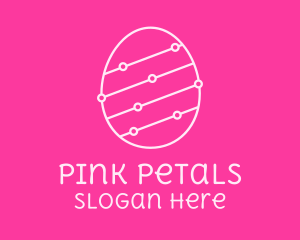 Pink Egg Tech Network logo design