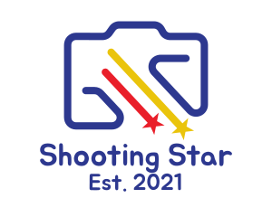 Star Camera Lens  logo design