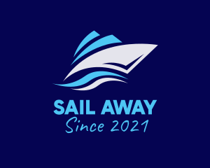 Speedboat Boat Sailing  logo