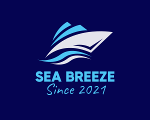 Speedboat Boat Sailing  logo