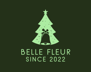 Christmas Bell Tree  logo design