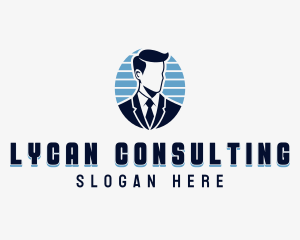 Executive Recruitment Manager logo design