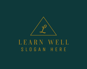 Triangle Beauty Wellness logo design