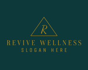 Triangle Beauty Wellness logo design