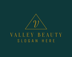 Triangle Beauty Wellness logo design