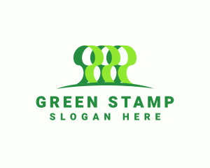 Green Forest Park logo design