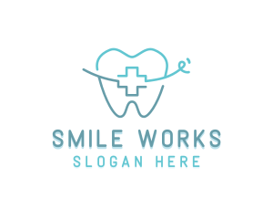 Tooth Dental Dentistry logo