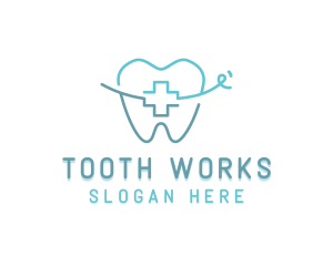 Tooth Dental Dentistry logo
