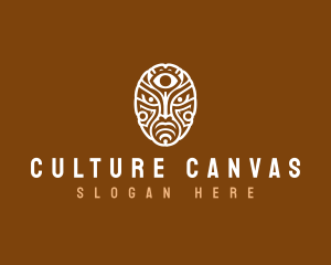 Cultural Tribal Mask  logo