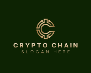 Digital Crypto Wallet logo design