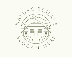 Nature Ranch Farming  logo design