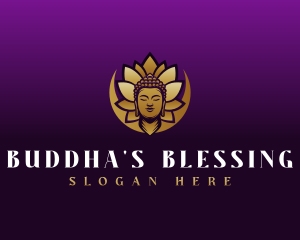 Zen Lotus Buddha logo