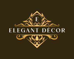 Ornament Elegant Floral logo design