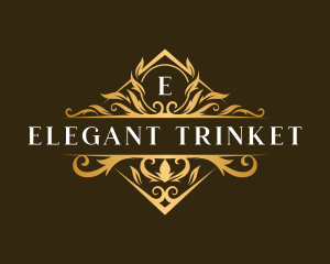 Ornament Elegant Floral logo design