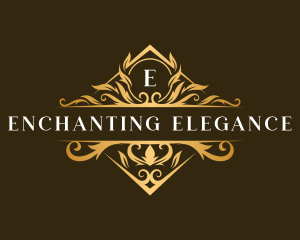 Ornament Elegant Floral logo design