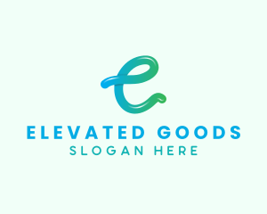 Company Brand Letter E logo design