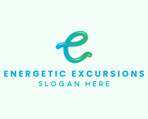 Company Brand Letter E logo design