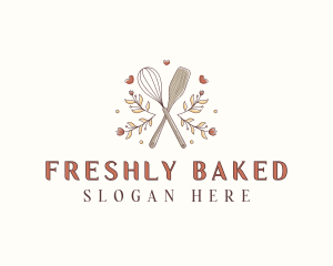 Baking Whisk Caterer logo design