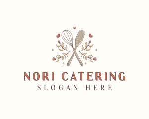 Baking Whisk Caterer logo design