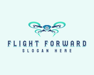 Flying Drone Propeller logo