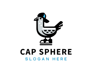Dove Bird Cap logo