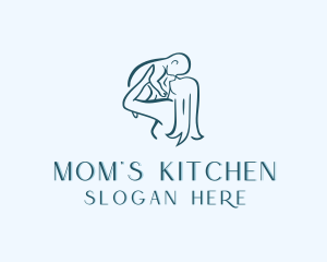 Parenting Mother Baby logo design