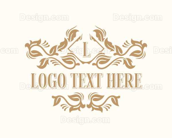 Boutique Floral Wedding Logo