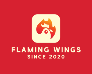 Hot Chicken Restaurant logo design