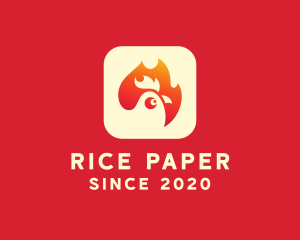 Hot Chicken Restaurant logo design