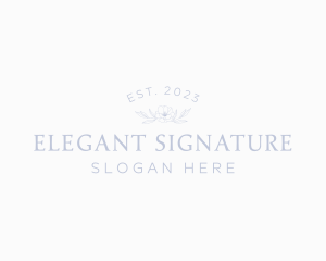 Elegant Business Brand  logo design