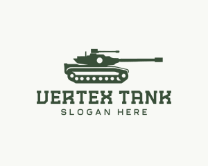 Military Tank Artillery logo