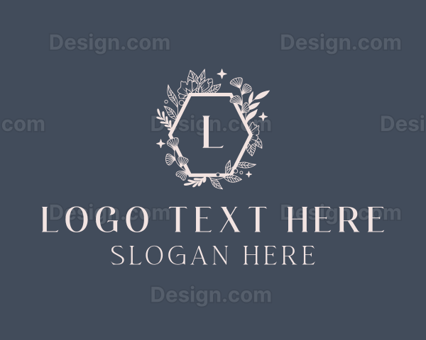 Organic Floral Beauty Logo