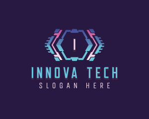 Cyber Tech Developer logo design