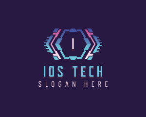 Cyber Tech Developer logo design