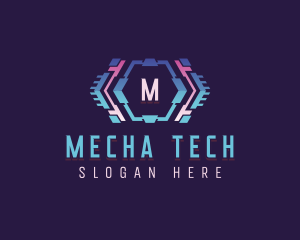 Cyber Tech Developer logo design