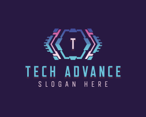 Cyber Tech Developer logo design