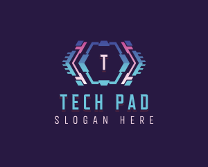 Cyber Tech Developer logo design