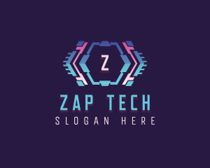 Cyber Tech Developer logo design