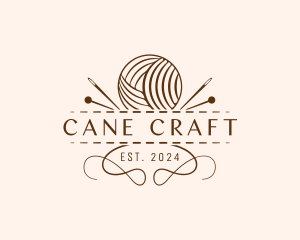 Yarn Sewing Craft logo design