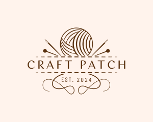 Yarn Sewing Craft logo design