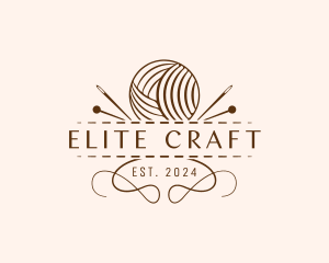 Yarn Sewing Craft logo design