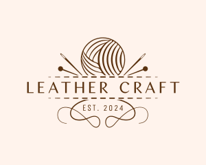 Yarn Sewing Craft logo design