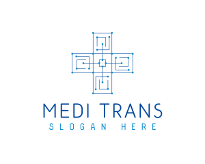 Cross Tech Healthcare logo design