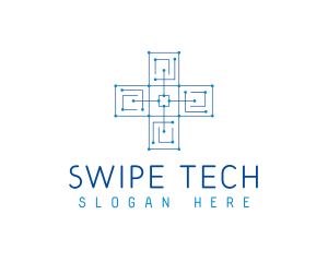 Cross Tech Healthcare logo design