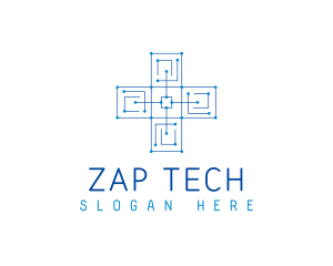 Cross Tech Healthcare logo design