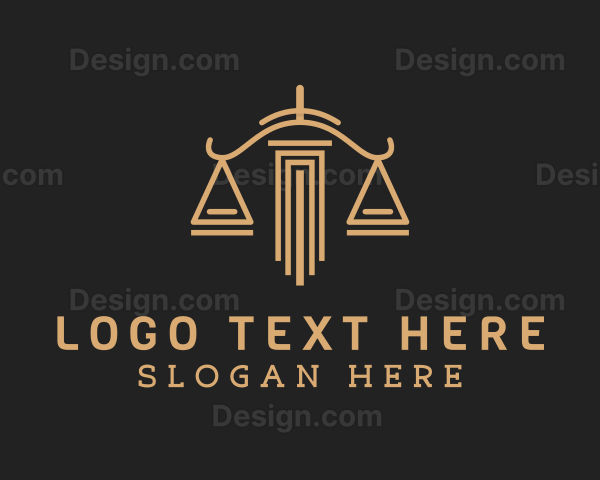 Pillar Scale Law Firm Logo