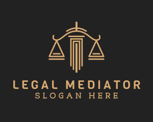 Pillar Scale Law Firm logo design